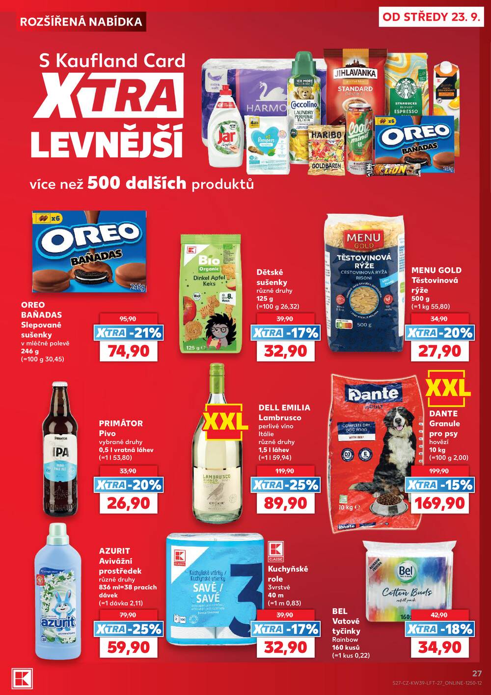 Kaufland 23.9. - 29.9. - Kaufland - Český Krumlov