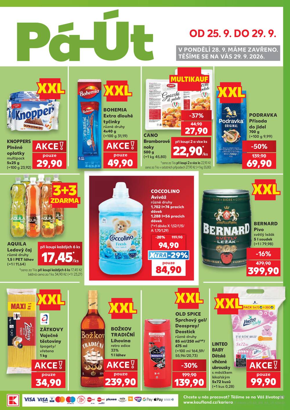 Kaufland 23.9. - 29.9. - Kaufland - Český Krumlov