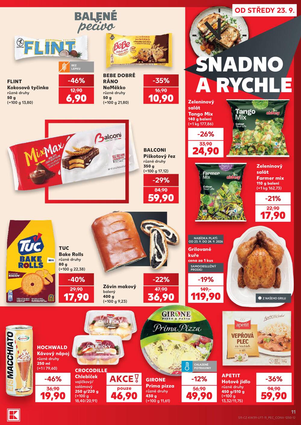 Kaufland 23.9. - 29.9. - Kaufland - Přerov Lýsky
