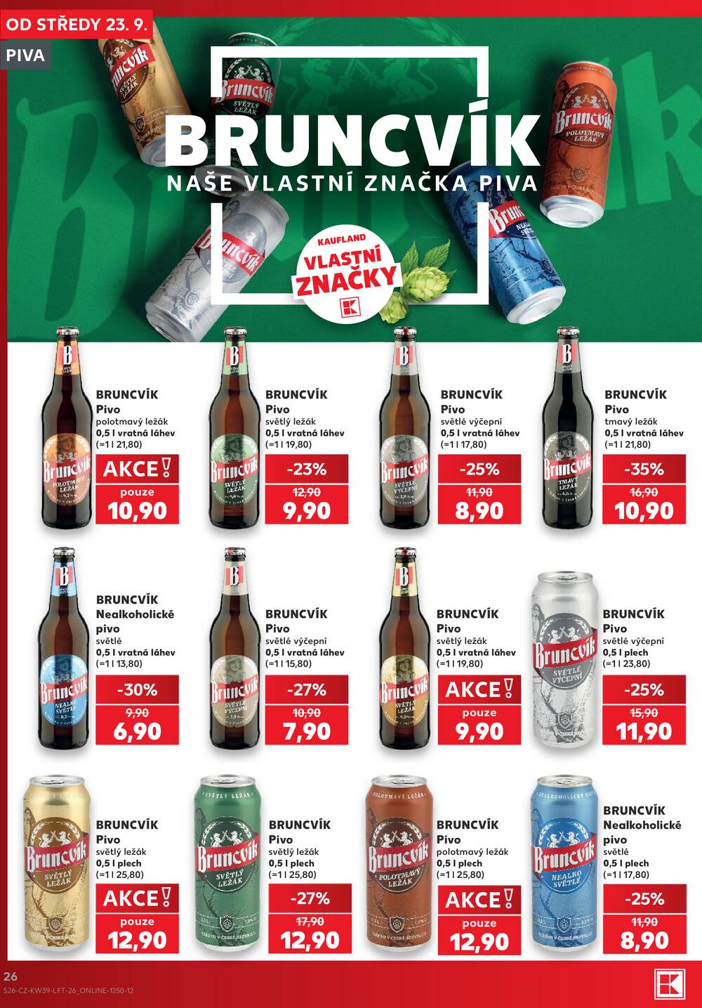 Kaufland 23.9. - 29.9. - Kaufland - Praha 8 (Malý Klín)