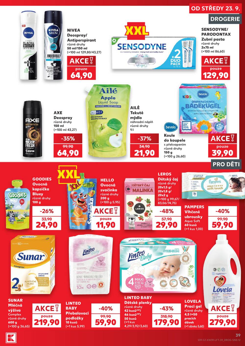 Kaufland 23.9. - 29.9. - Kaufland - Praha 6 (Vypich)