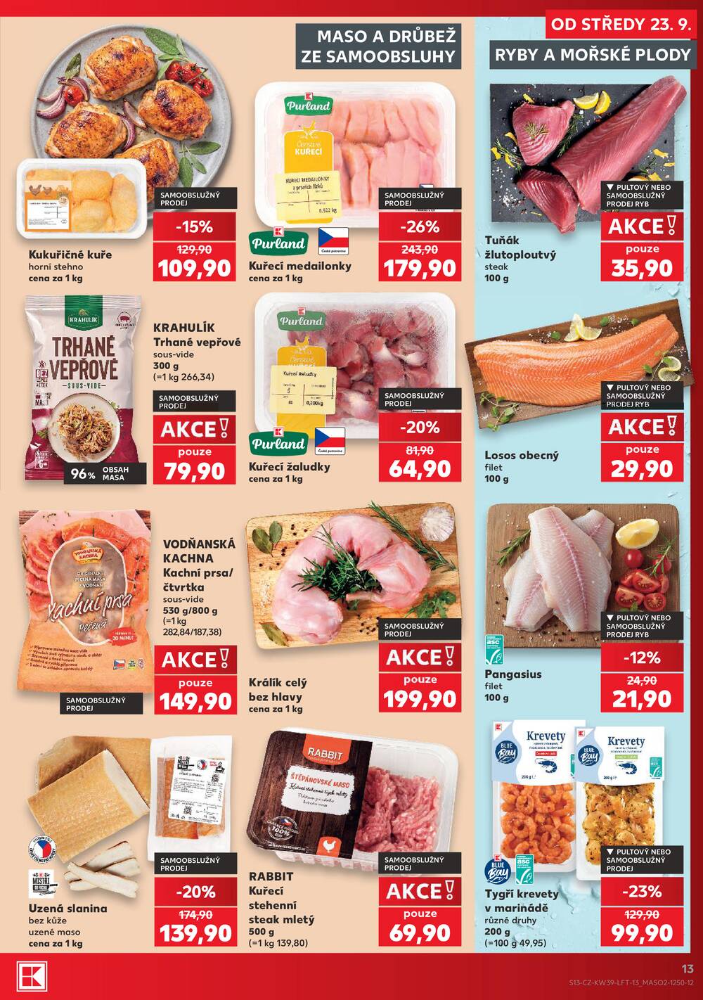 Kaufland 23.9. - 29.9. - Kaufland - Plzeň - Košutka