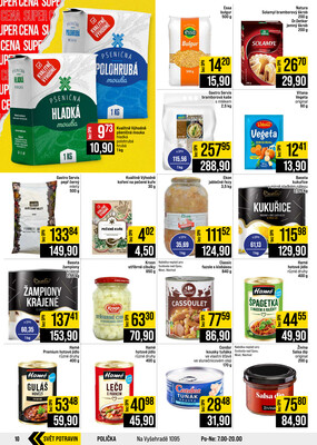 JIP Cash & Carry České Budějovice, Most, Náchod, Polička, Sušice a Svoboda nad Úpou od 23.9. do 29.9.2026