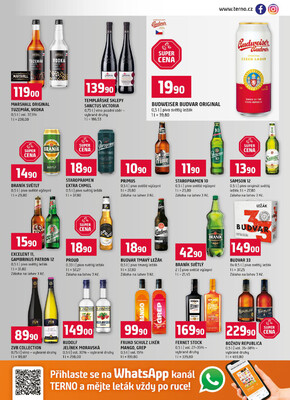 Terno Třeboň, Týn n. Vlt., Bechyně, Trhové Sviny, Hradec Králové, Zlín, Český Krumlov, Prachatice, Jihlava, Strakonice, Tábor od 23.9. do 29.9.2026