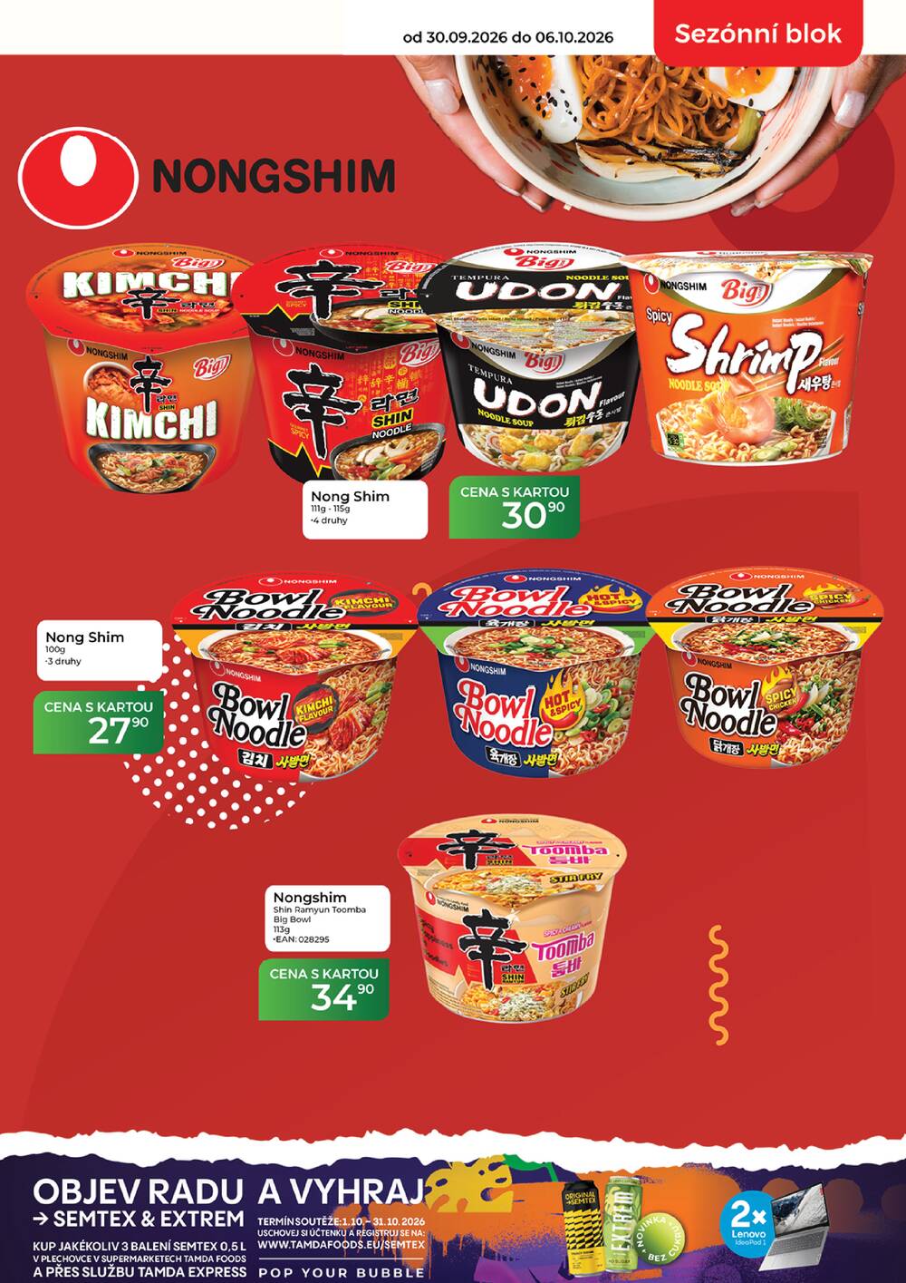 Tamda Foods od 30.9. do 6.10.2026