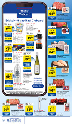 Tesco supermarkety od 30.9. do 6.10.2026