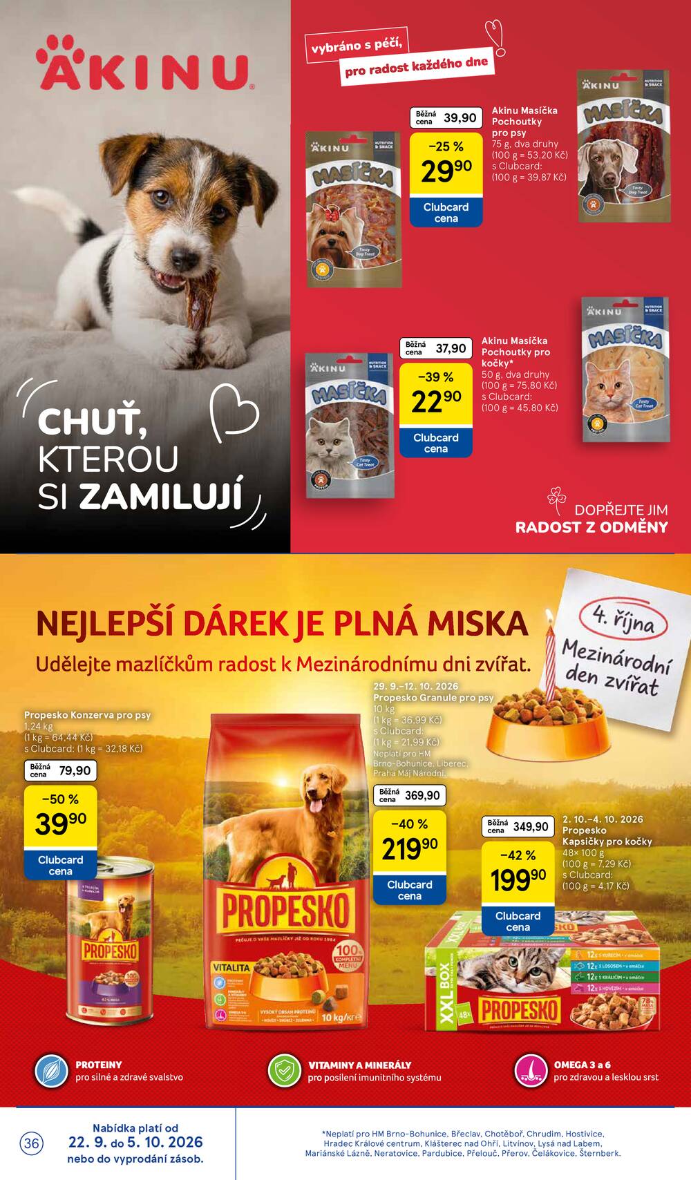Tesco hypermarkety od 30.9. do 6.10.2026