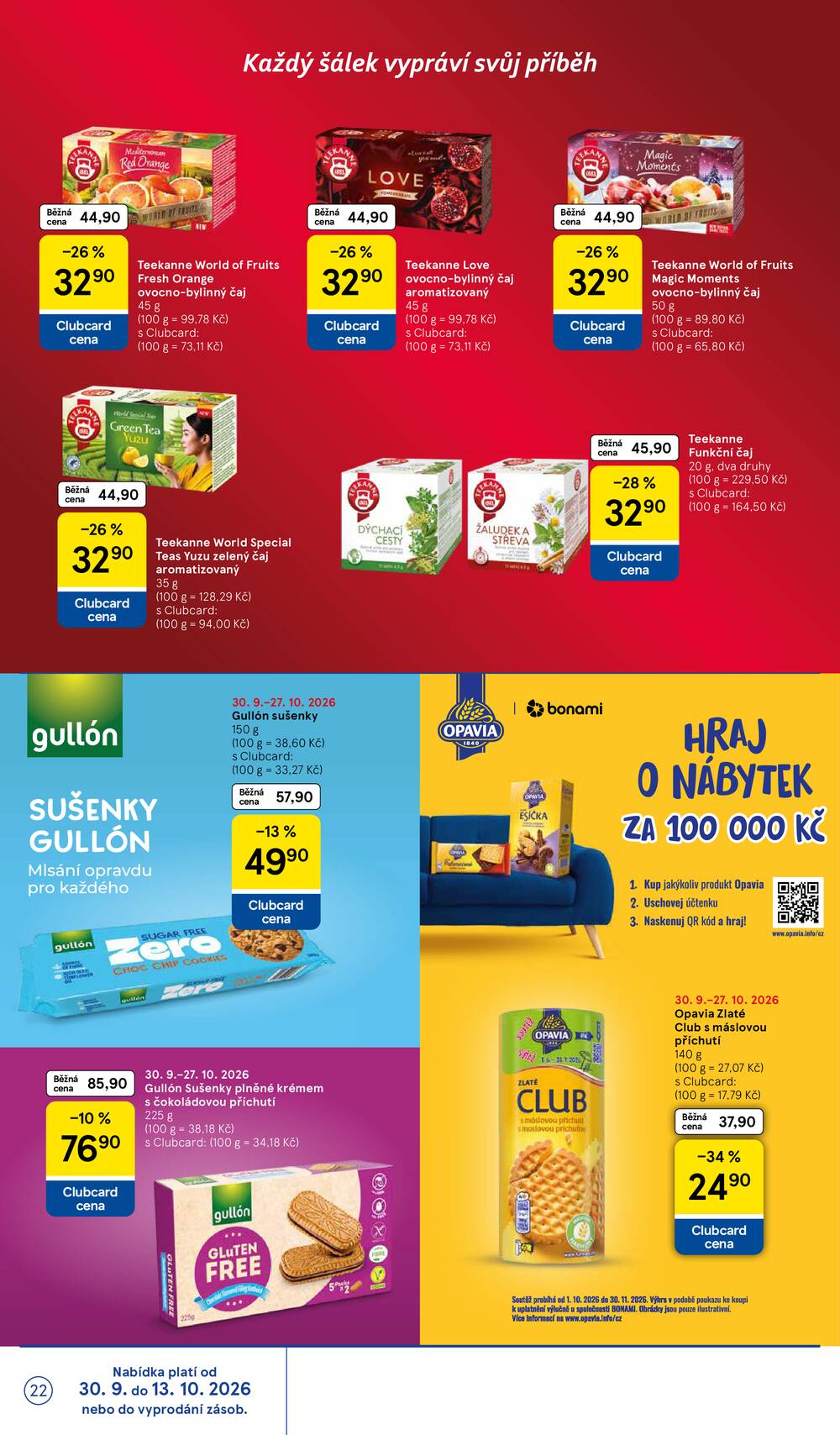 Tesco hypermarkety katalog Podzim od 30.9. do 27.10.2026