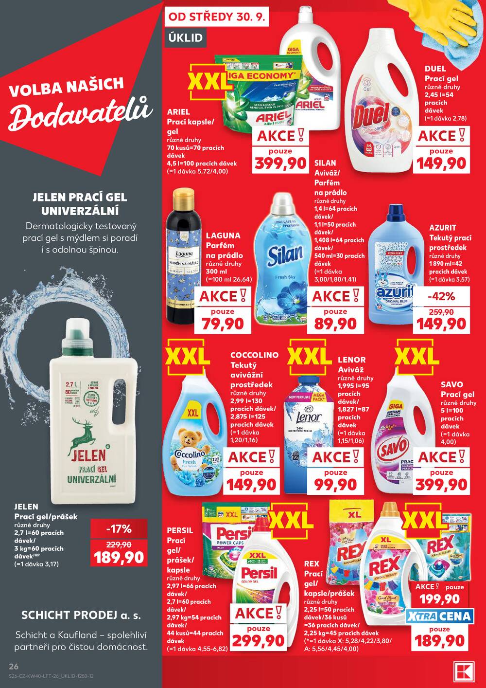 Kaufland 30.9. - 6.10. - Kaufland - Benešov