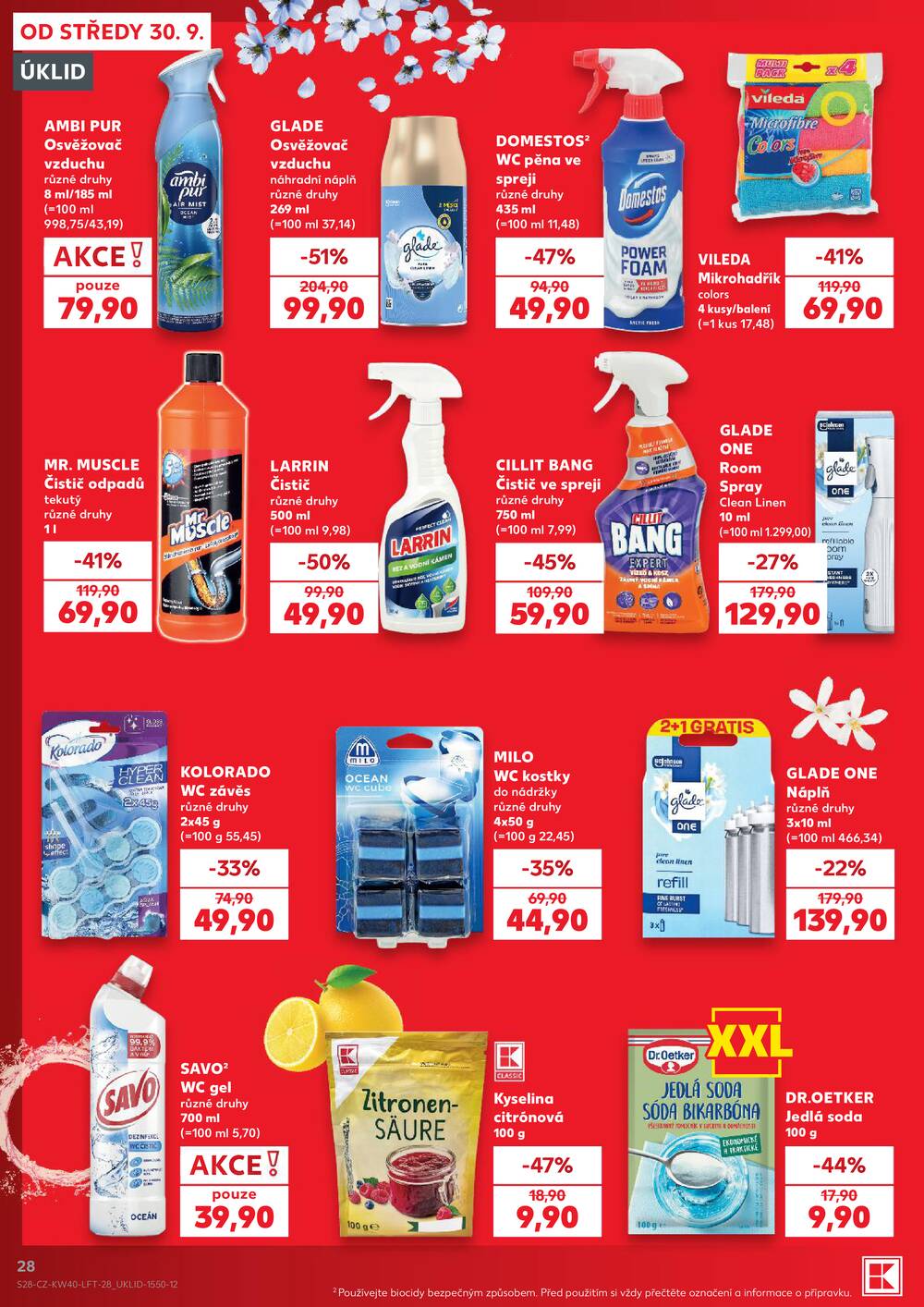 Kaufland 30.9. - 6.10. - Kaufland - Benešov