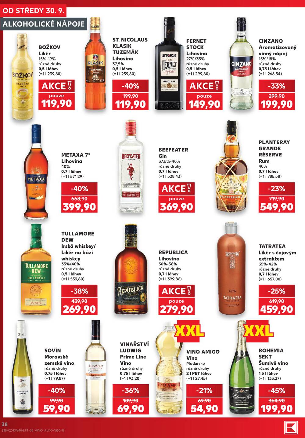 Kaufland 30.9. - 6.10. - Kaufland - Benešov
