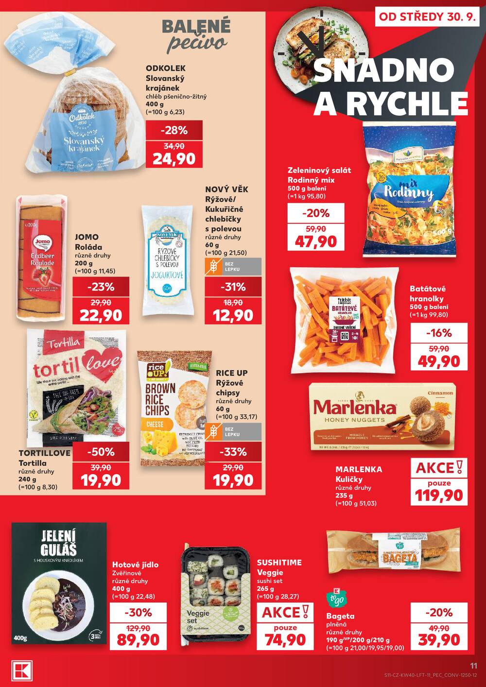 Kaufland 30.9. - 6.10. - Kaufland - Lovosice (Siřejovická)