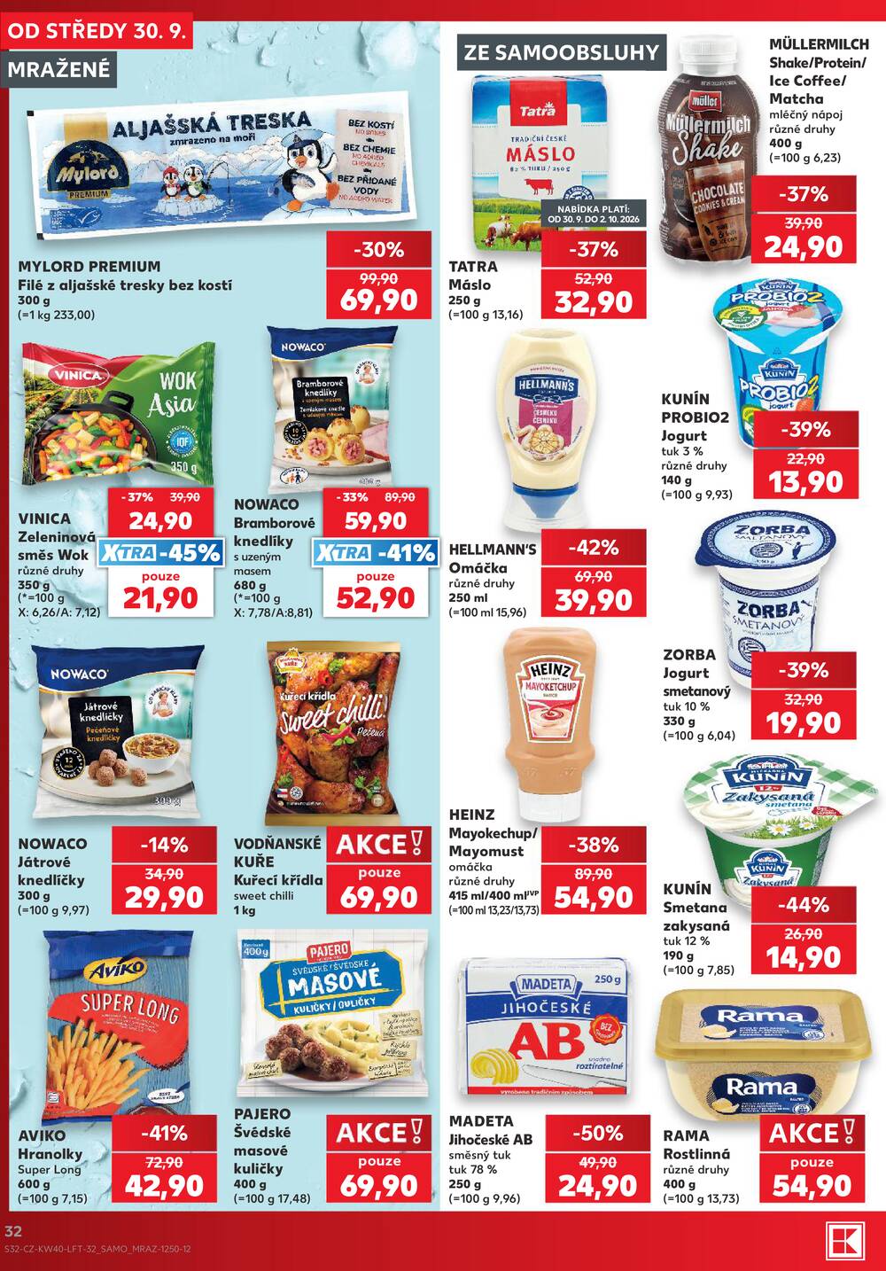 Kaufland 30.9. - 6.10. - Kaufland - Lovosice (Siřejovická)