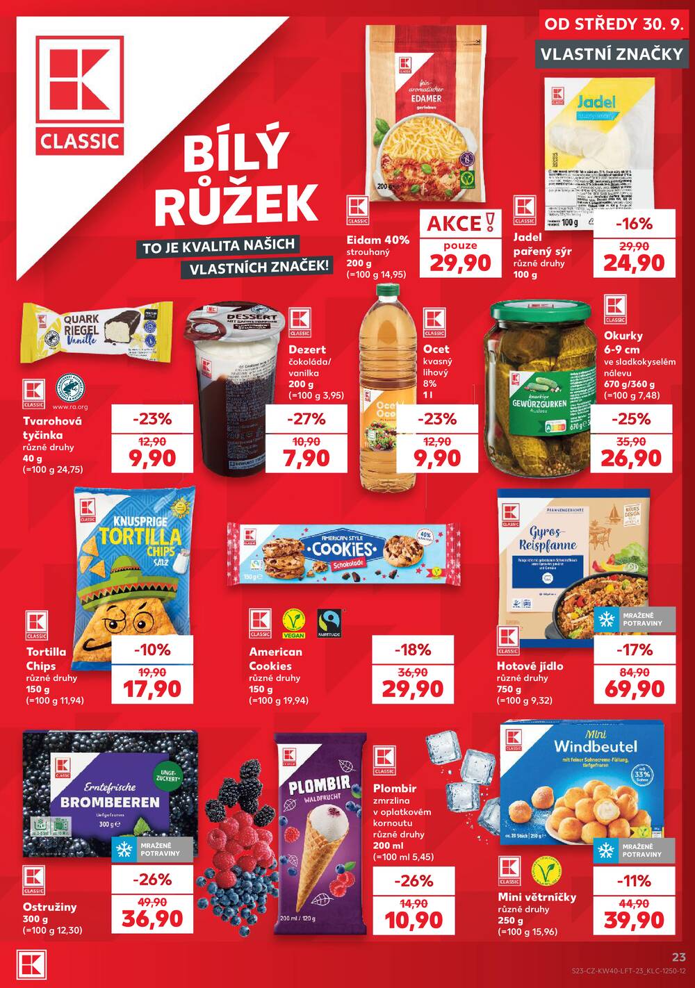 Kaufland 30.9. - 6.10. - Kaufland - Třebíč Horka-Domky