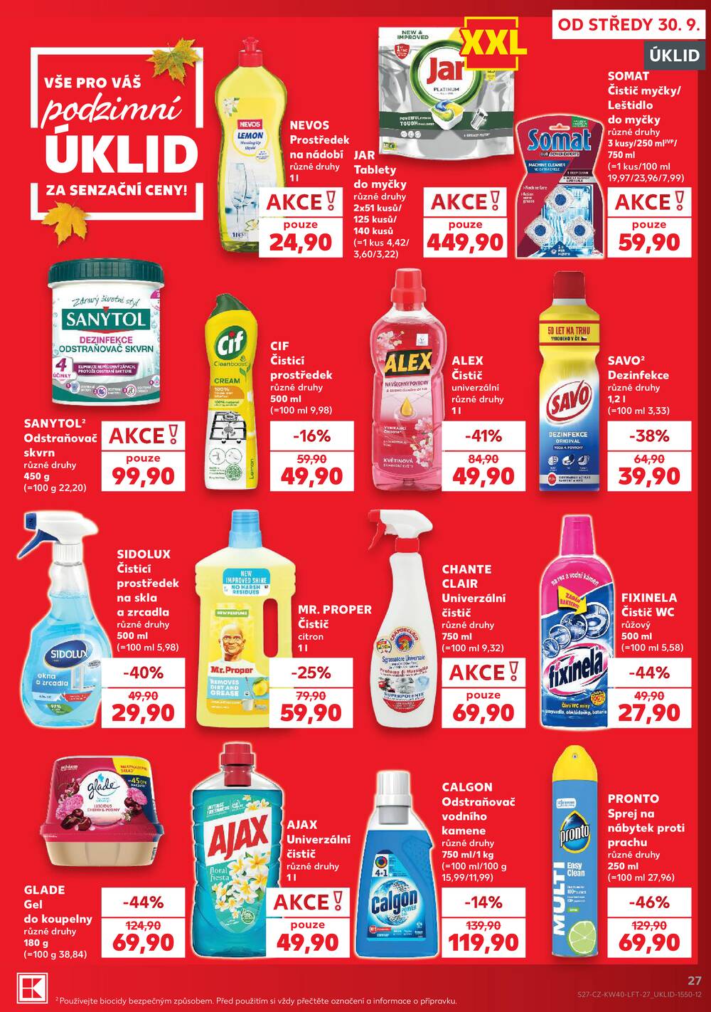 Kaufland 30.9. - 6.10. - Kaufland - Třebíč Horka-Domky