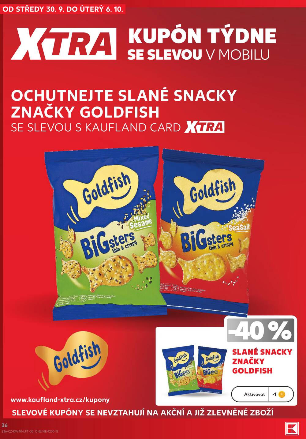 Kaufland 30.9. - 6.10. - Kaufland - Prostějov (Okružní ulice)
