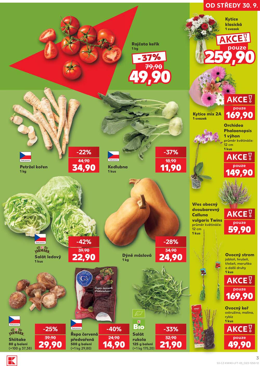 Kaufland 30.9. - 6.10. - Kaufland - Pardubice (S. K. Neumanna)