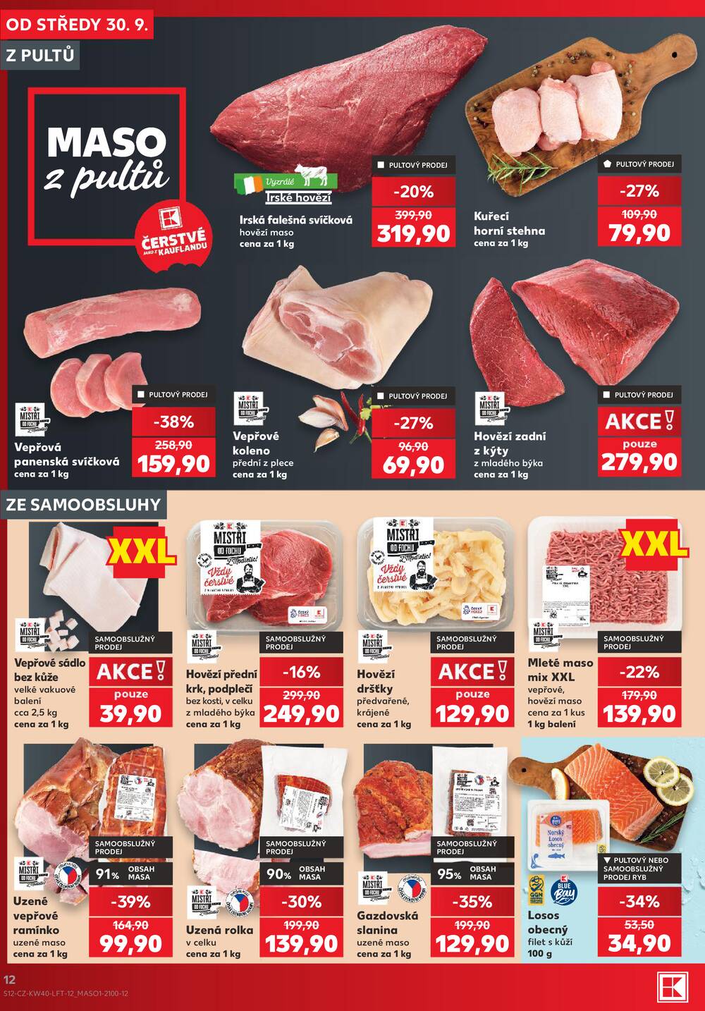 Kaufland 30.9. - 6.10. - Kaufland - Pardubice (S. K. Neumanna)