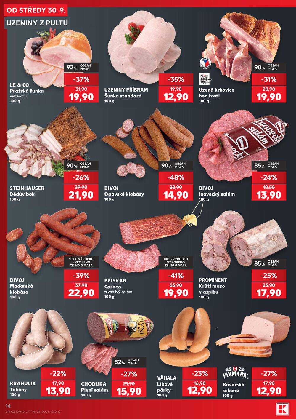 Kaufland 30.9. - 6.10. - Kaufland Poděbrady - U Garáží