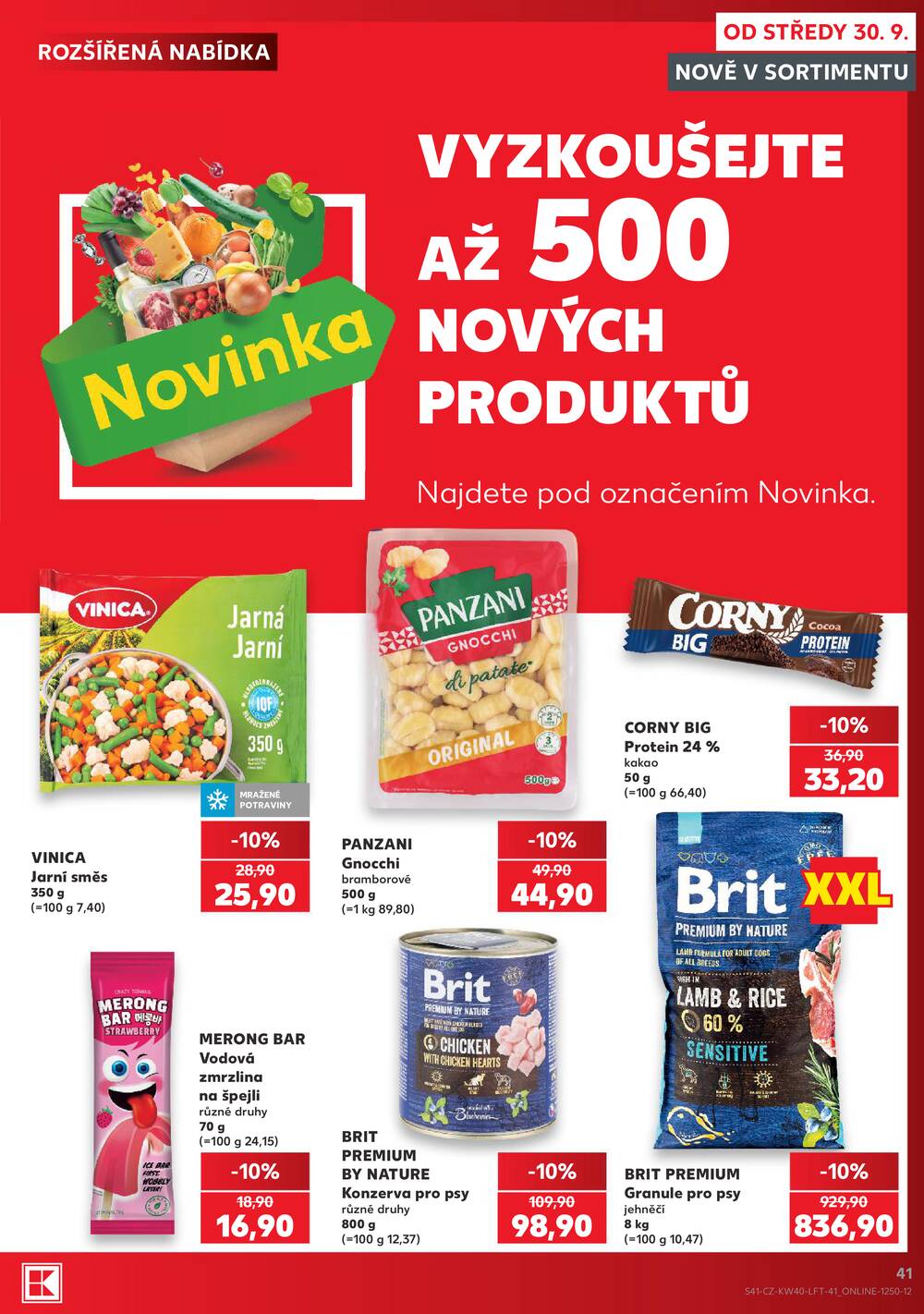 Kaufland 30.9. - 6.10. - Kaufland Poděbrady - U Garáží