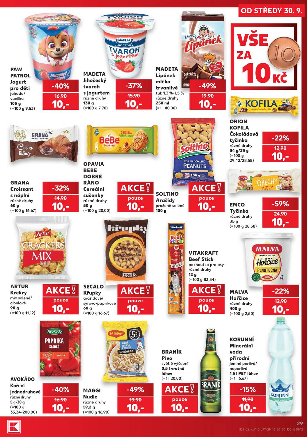 Kaufland 30.9. - 6.10. - Kaufland - Litvínov