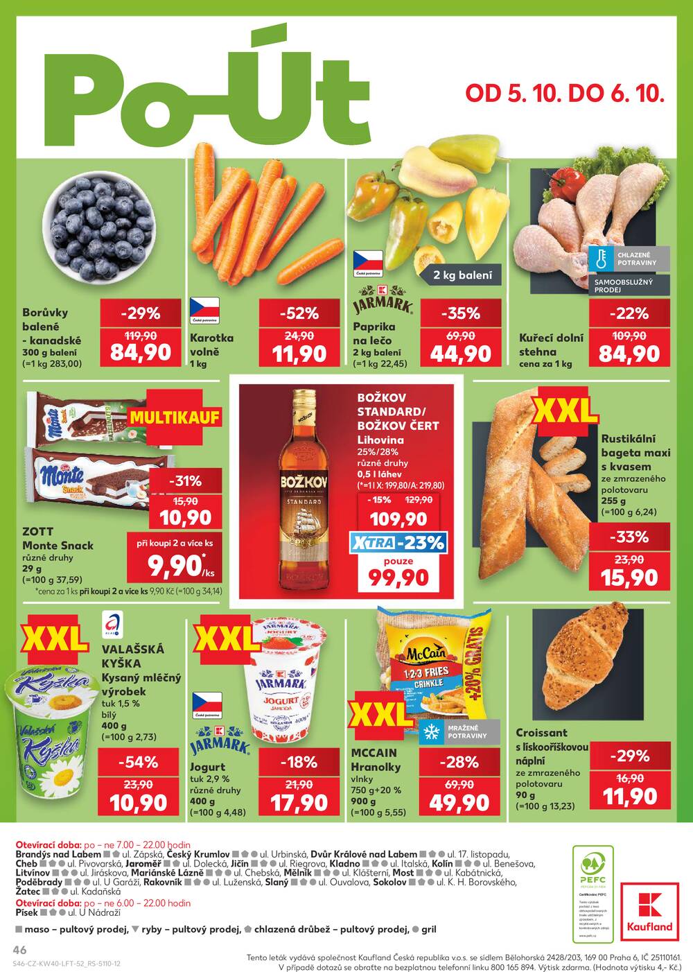 Kaufland 30.9. - 6.10. - Kaufland - Litvínov