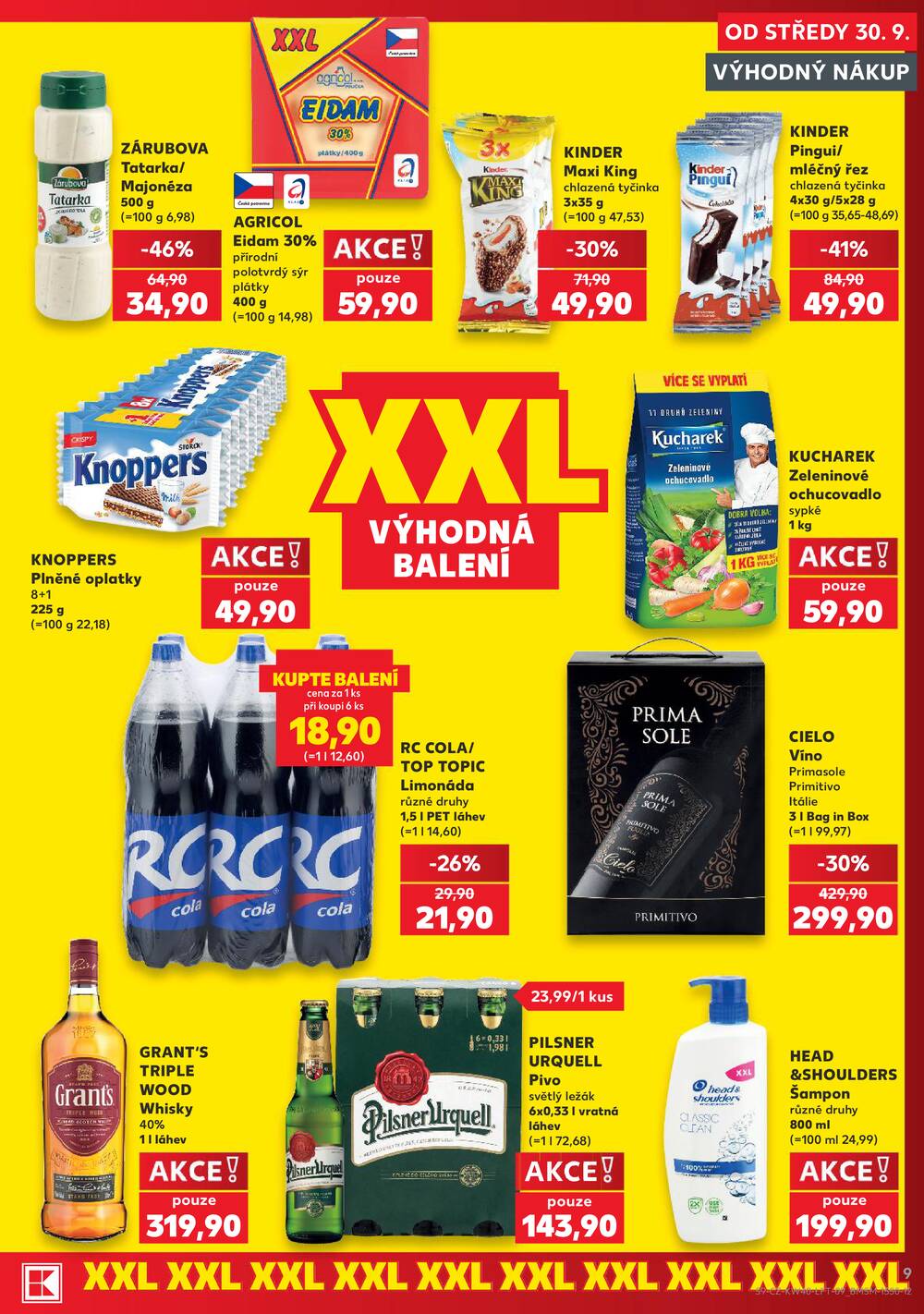 Kaufland 30.9. - 6.10. - Kaufland - Jihlava