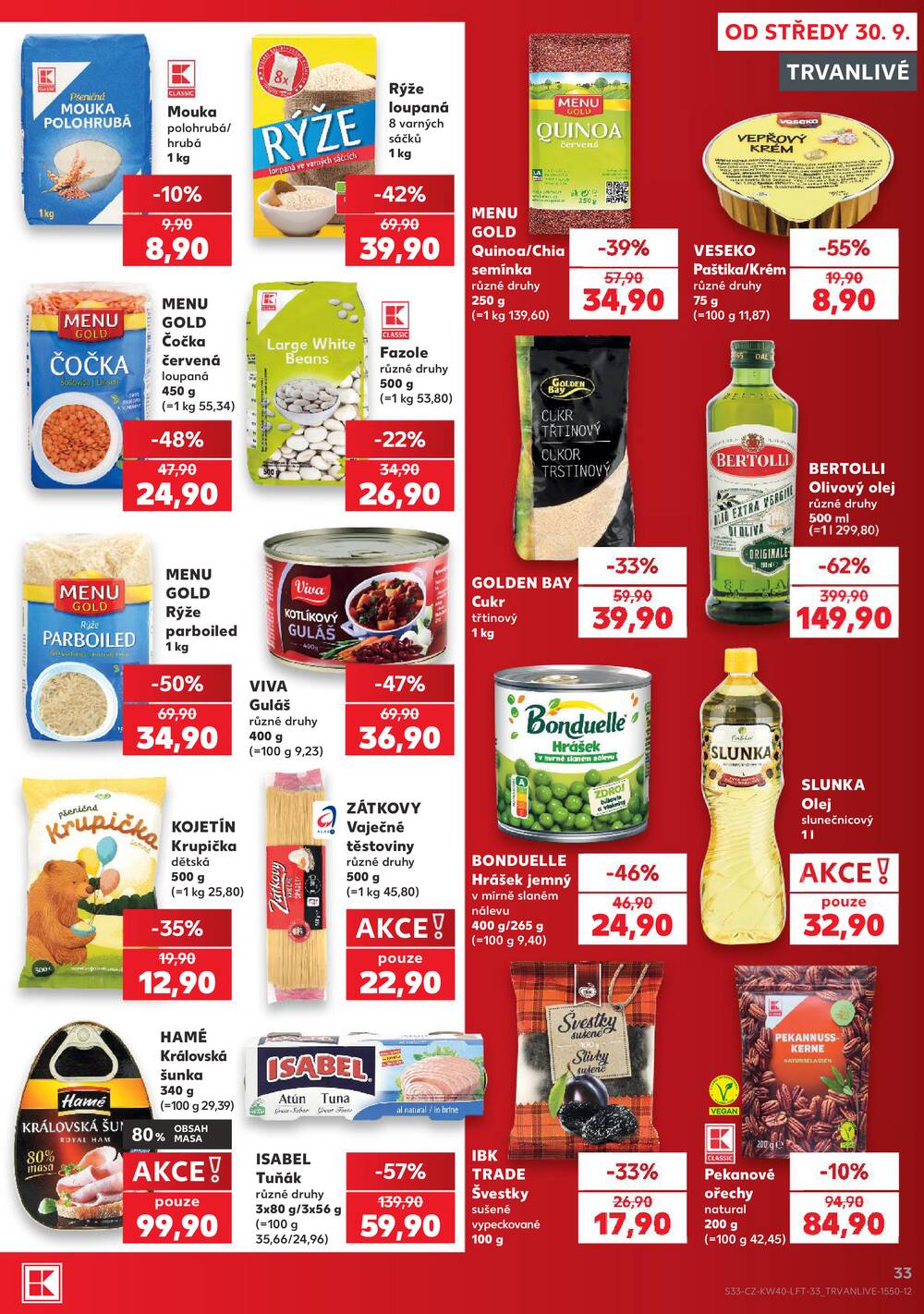 Kaufland 30.9. - 6.10. - Kaufland - Jihlava