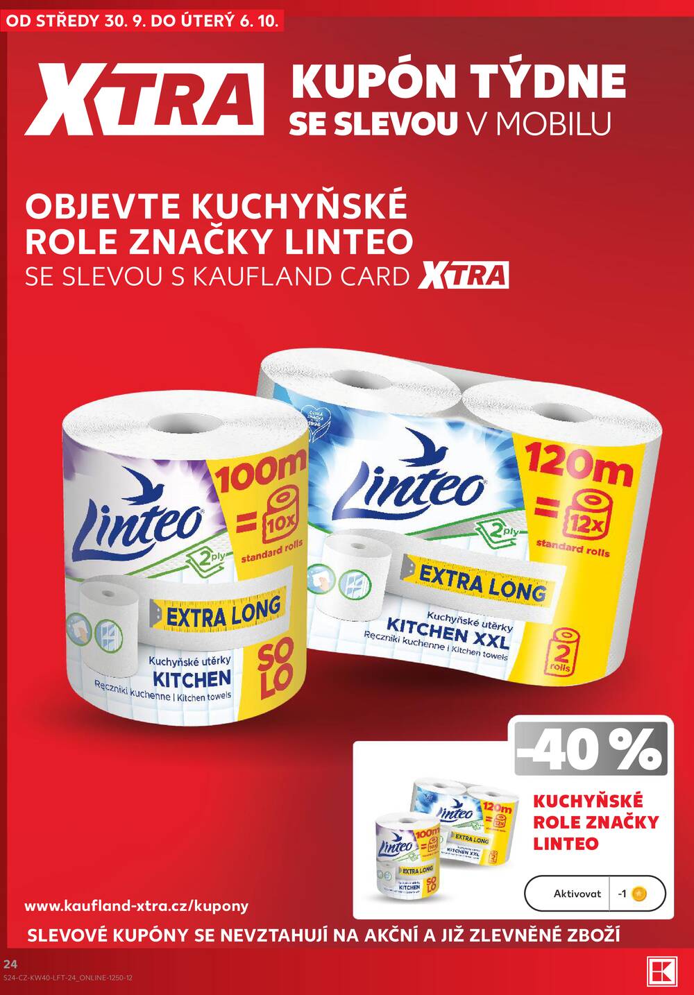 Kaufland 30.9. - 6.10. - Kaufland Moravská Třebová