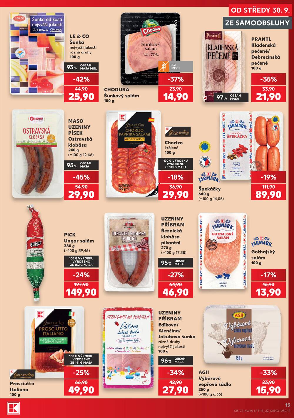 Kaufland 30.9. - 6.10. - Kaufland - Vsetín