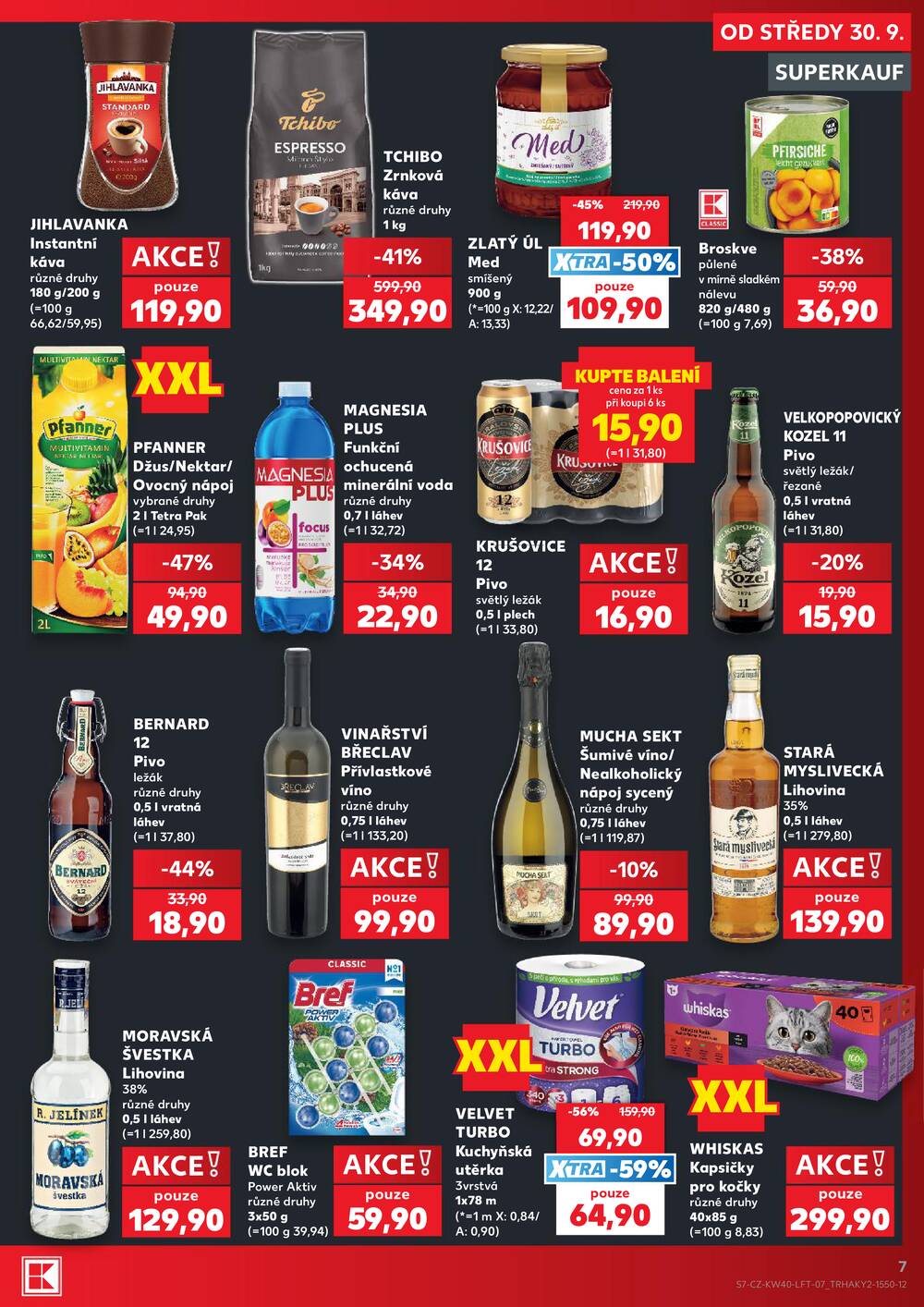 Kaufland 30.9. - 6.10. - Kaufland - Varnsdorf