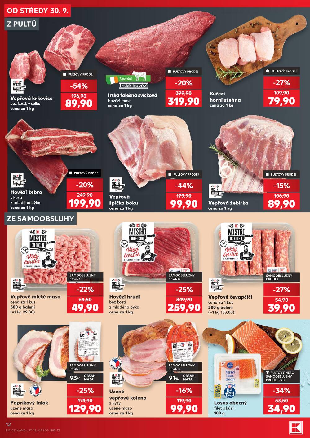 Kaufland 30.9. - 6.10. - Kaufland - Varnsdorf