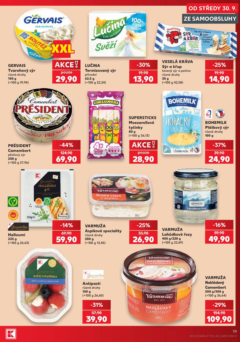 Kaufland 30.9. - 6.10. - Kaufland - Varnsdorf