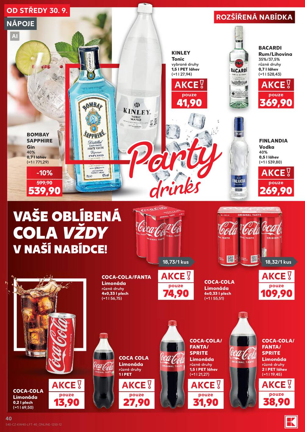Kaufland 30.9. - 6.10. - Kaufland - Varnsdorf