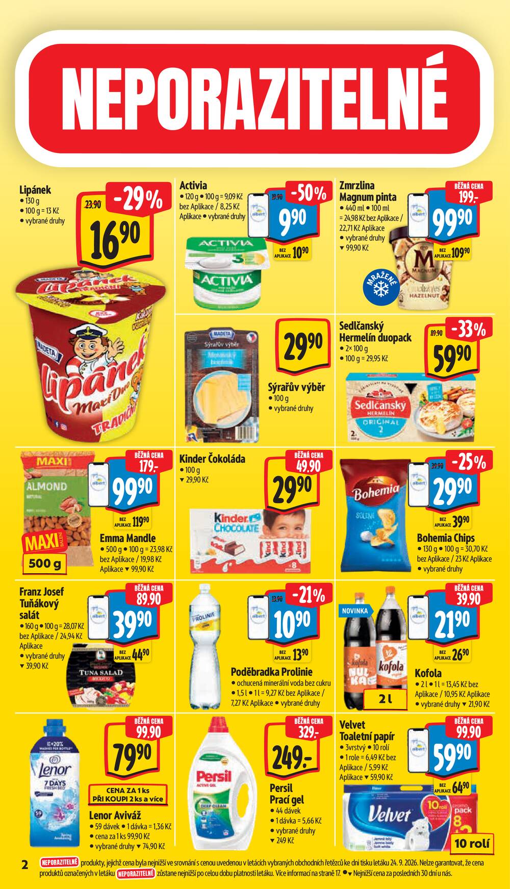 Albert Supermarket od 30.9. do 6.10.2026