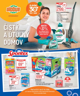 Globus - Akční leták Globus 30.9. - 27.10.2026 - Globus Praha - Čakovice