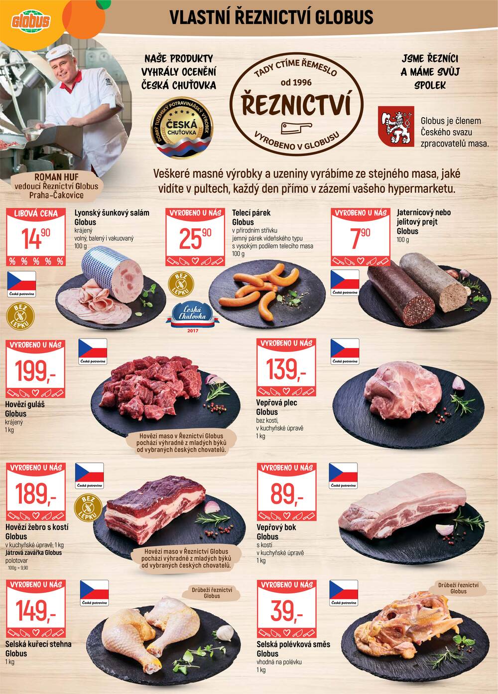 Akční leták Globus 30.9. - 6.10.2026 - Globus Praha - Čakovice