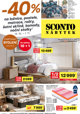 SCONTO Nábytek : 1 leták
