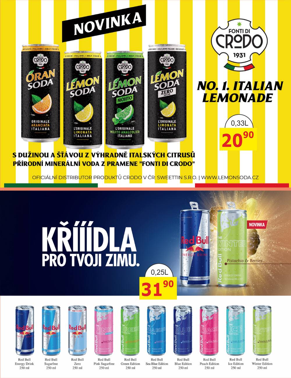 BENE Nápoje od 1.10. do 31.10.2026