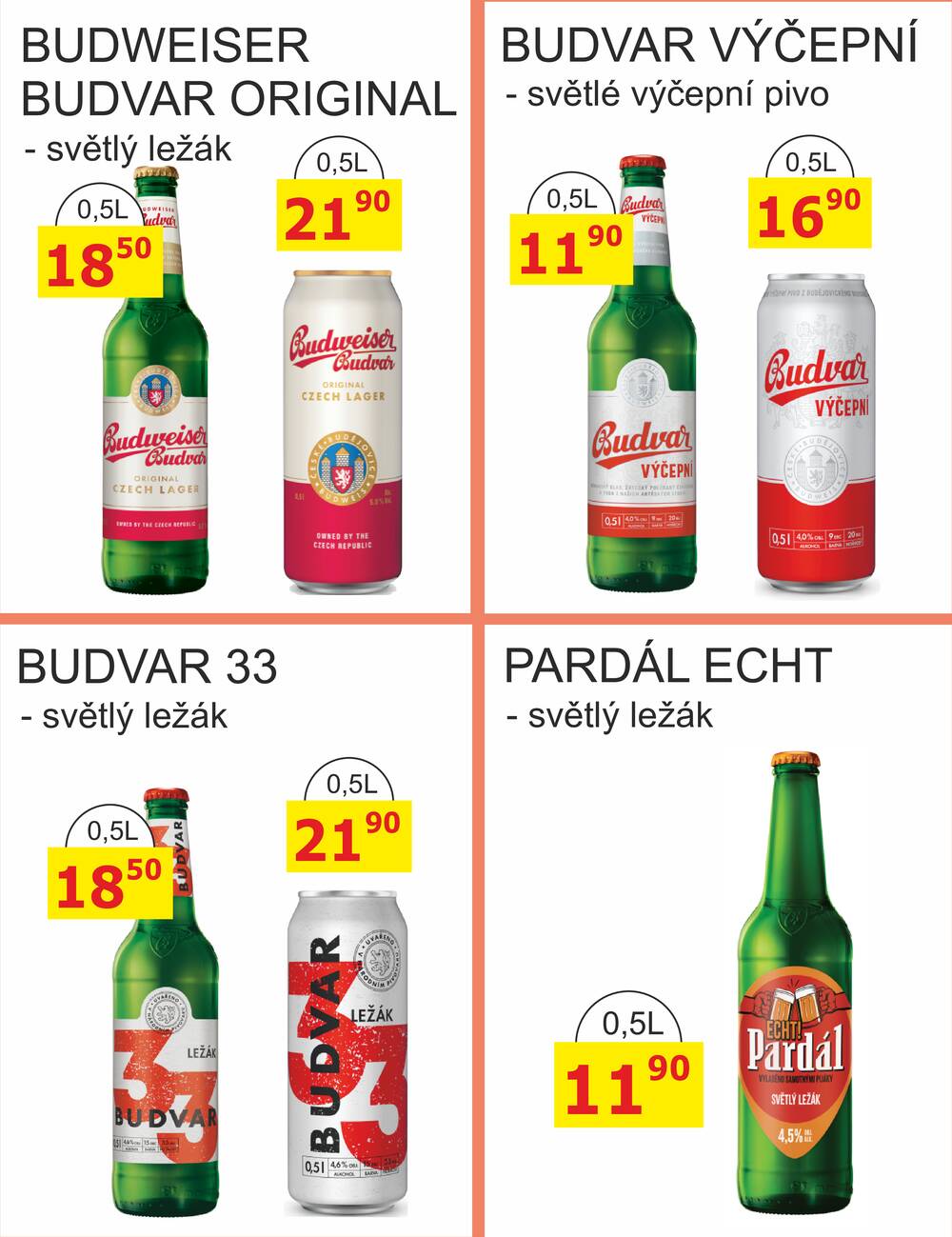 BENE Nápoje od 1.10. do 31.10.2026