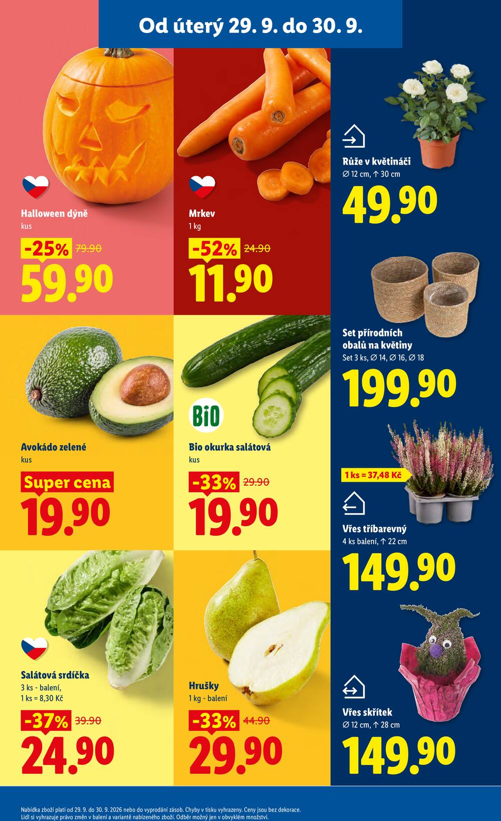 Lidl od 29.9. do 30.9.2026