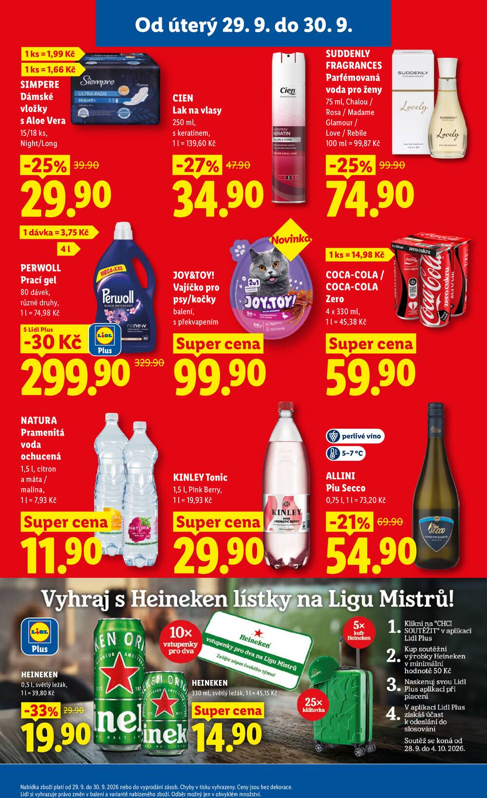 Lidl od 29.9. do 30.9.2026