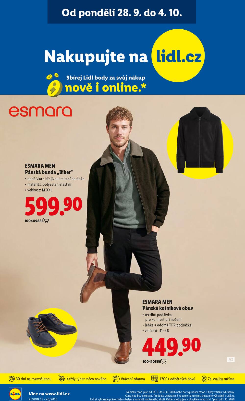 Lidl Spotřební zboží 29.9. - 4.10.