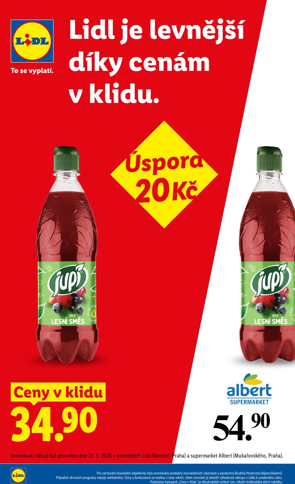 Leták Lidl - Lidl Čtvrtek od 1.10. do 4.10.2026 - strana 6 Leták Lidl - Lidl Čtvrtek od 1.10. do 4.10.2026 - strana 6