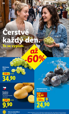 Lidl Čtvrtek od 1.10. do 4.10.2026