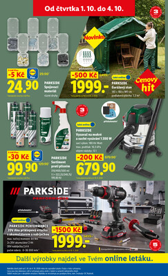 Lidl Čtvrtek od 1.10. do 4.10.2026