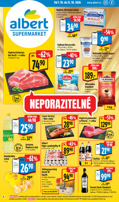 Leták Albert Supermarket od 7.10. do 13.10.2026