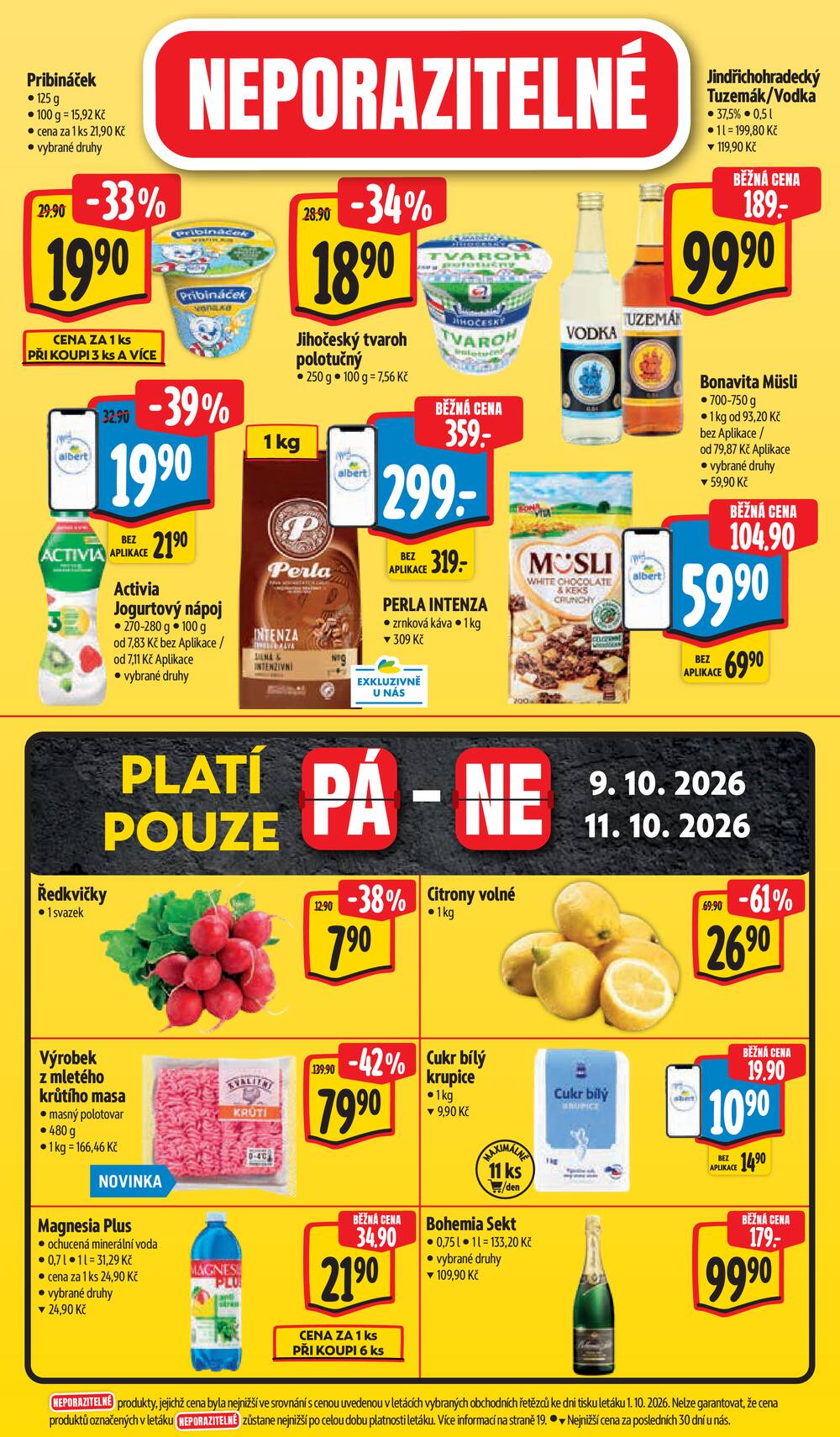 Leták Albert - Albert Supermarket Jihomoravský od 7.10. do 13.10.2026 - strana 42 Leták Albert - Albert Supermarket Jihomoravský od 7.10. do 13.10.2026 - strana 42