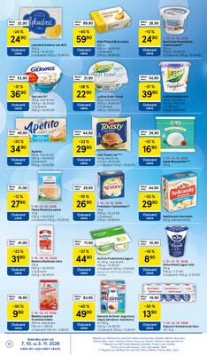 Tesco supermarkety od 7.10. do 13.10.2026