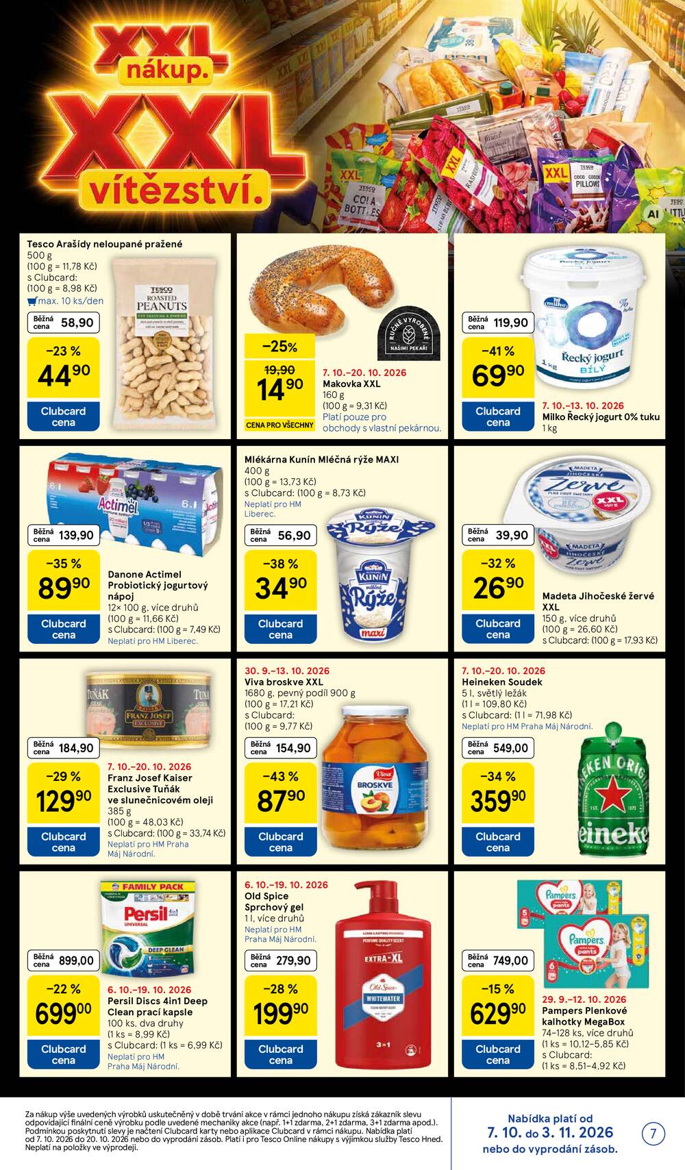 Leták Tesco - Tesco hypermarkety od 7.10. do 13.10.2026 - strana 7